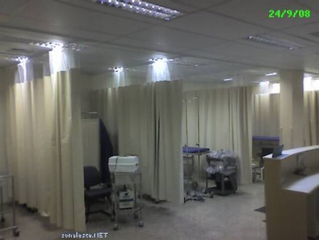 cortinas hospitalares em vinil